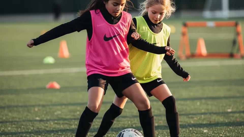 Girls Only 7–12 football training